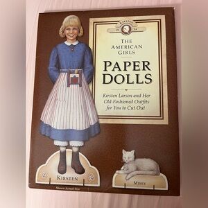 American Girl (Pleasant Company)
Kirsten Paper Doll Vintage 1996